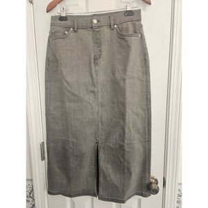 d & co denim skirt, size 10